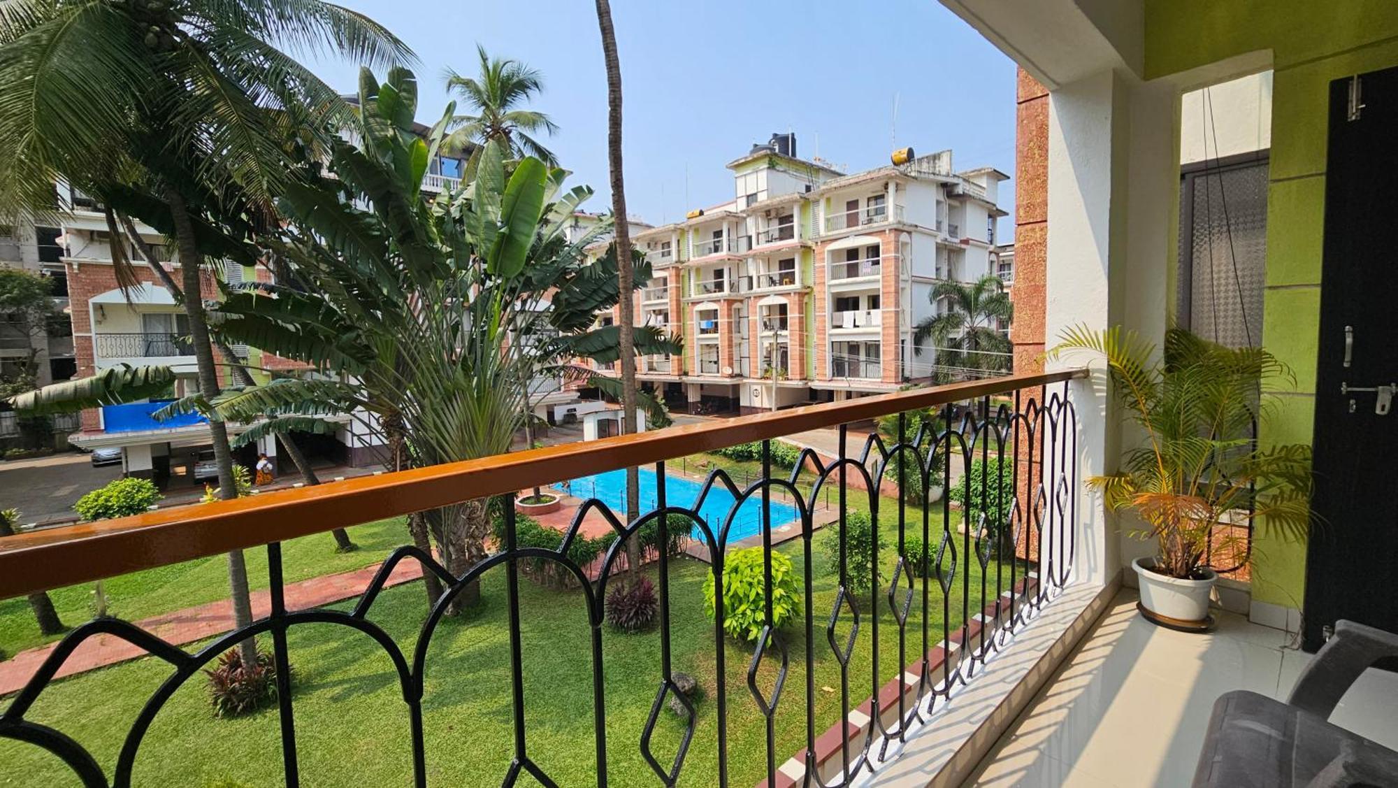 Amazing Pool View Candolim Goa 2Bhk Apartment Екстер'єр фото